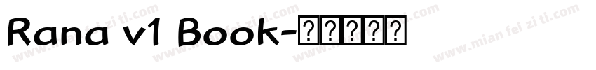Rana v1 Book字体转换